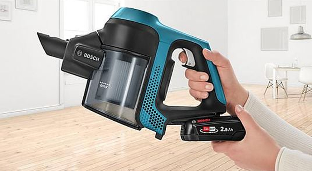 картинка Пылесос Bosch BKS6111P,  черный/синий от магазина Одежда+