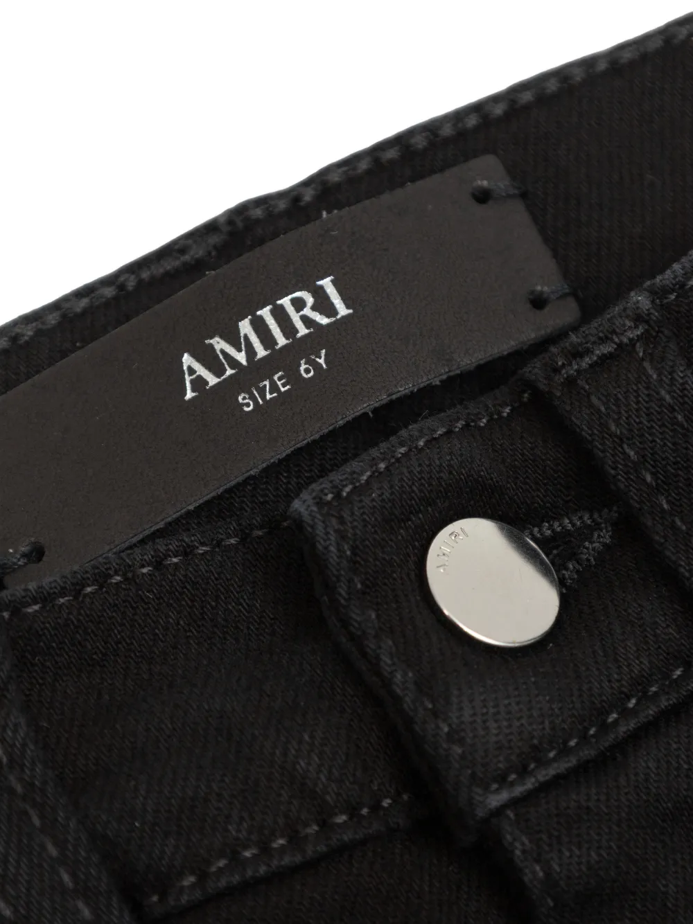 картинка Брюки с belt loops Amiri Kids, черный от магазина Одежда+
