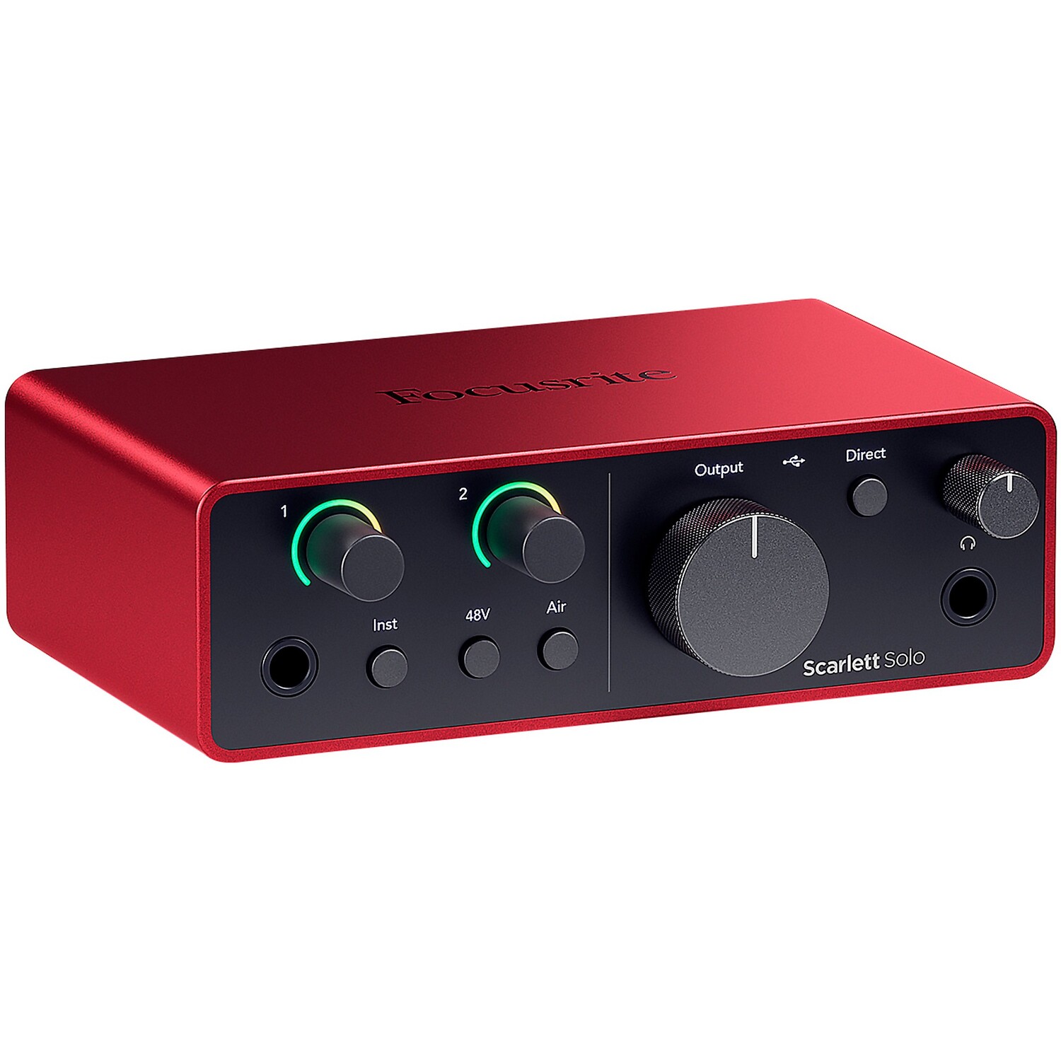 картинка Аудиоинтерфейс Focusrite Scarlett Solo USB-C (4-е поколение) от магазина Одежда+