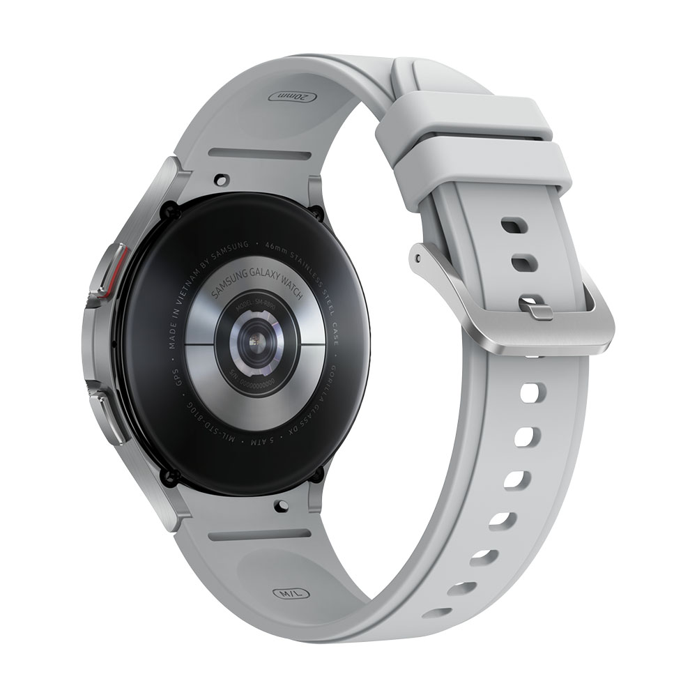 картинка Умные часы Samsung Galaxy Watch 4 Classic, 46мм, серебристый от магазина Одежда+