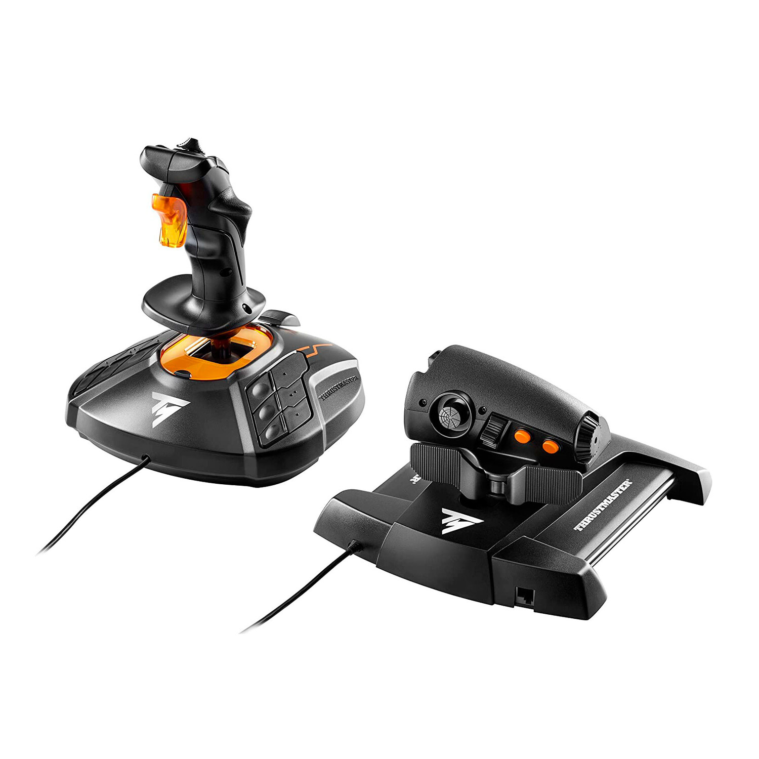 картинка Джойстик Thrustmaster T.16000M FCS Hotas, черный/оранжевый от магазина Одежда+