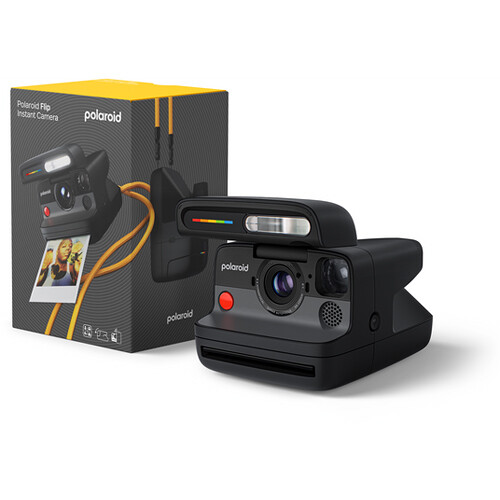 картинка Фотоаппарат мгновенной печати Polaroid Flip Instant Camera (Black) 009152 от магазина Одежда+