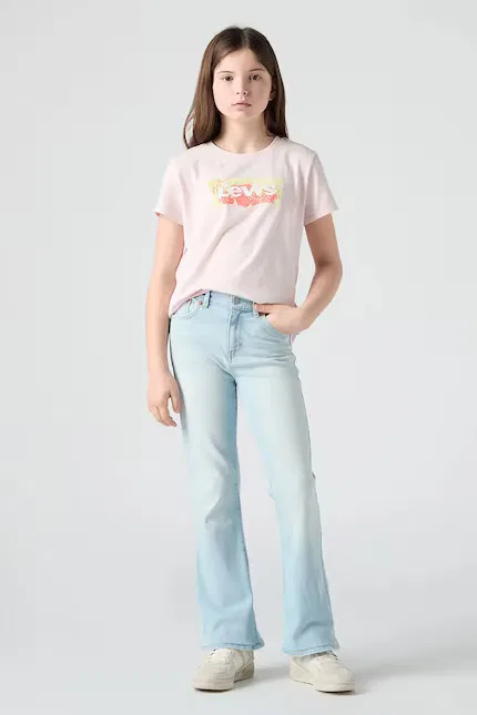картинка Джинсы с завышенной талией 726 FLARE Levi's, синий от магазина Одежда+