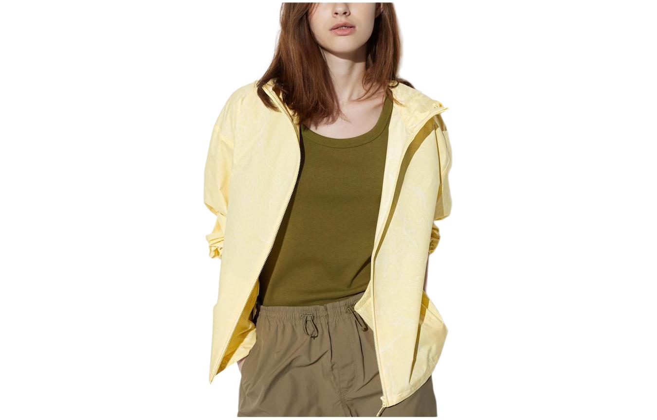 картинка Водостойкая солнцезащитная одежда для женщин UNIQLO, 465466/01 Белое облако от магазина Одежда+