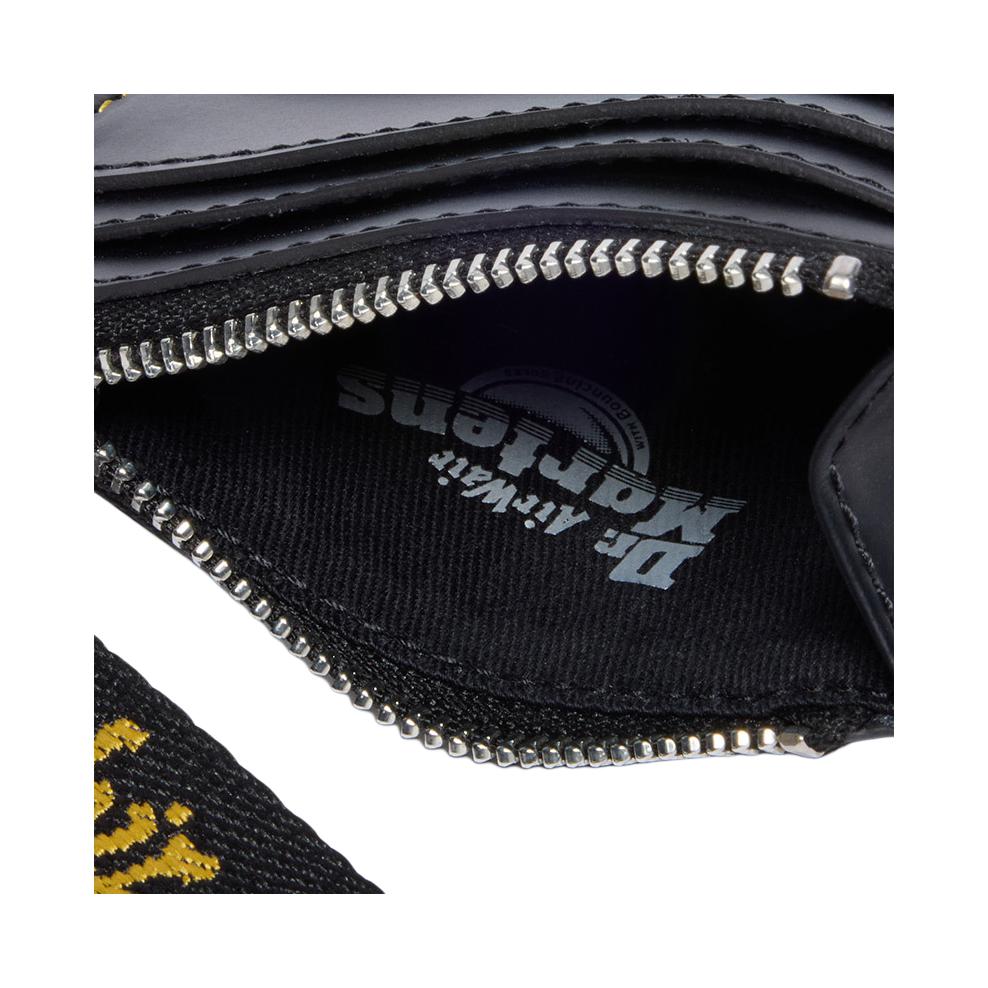 картинка Dr. Martens Кожаный визитник Unisex Black от магазина Одежда+