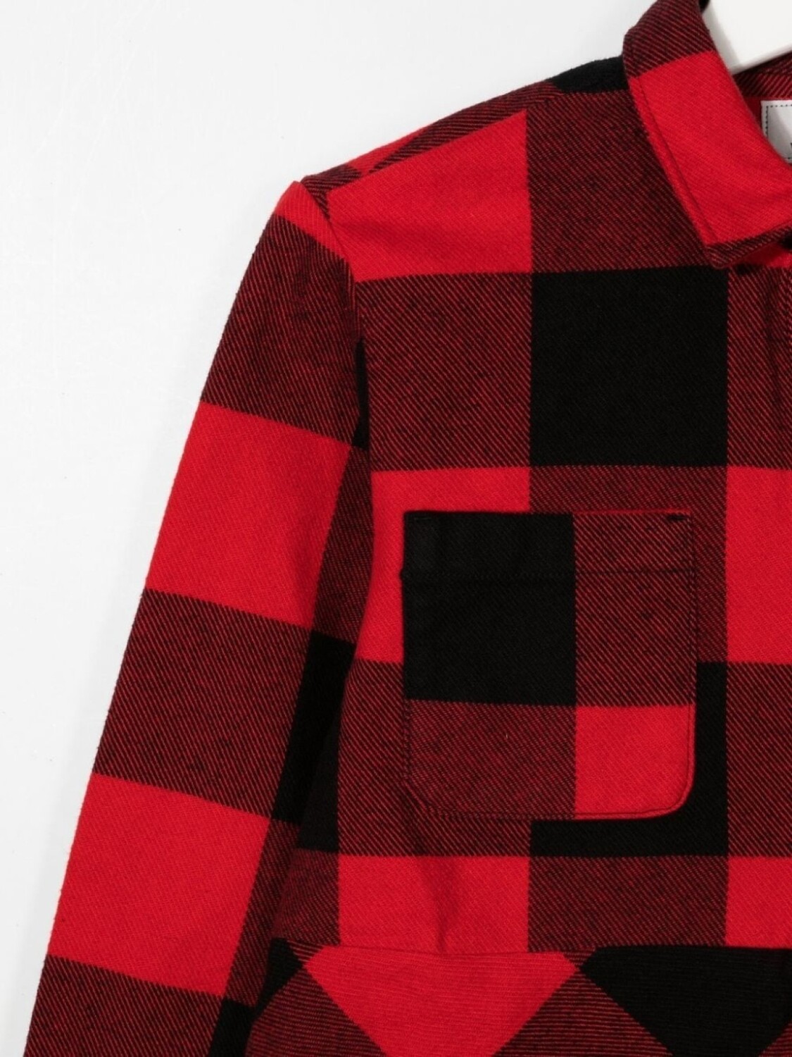 картинка Woolrich Kids платье из органического хлопка в клетку, красный от магазина Одежда+