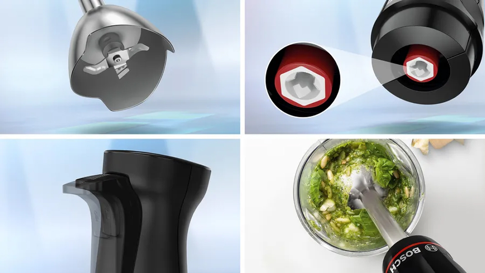 картинка Блендер Bosch MSM4B623, 1000 Вт, черный от магазина Одежда+