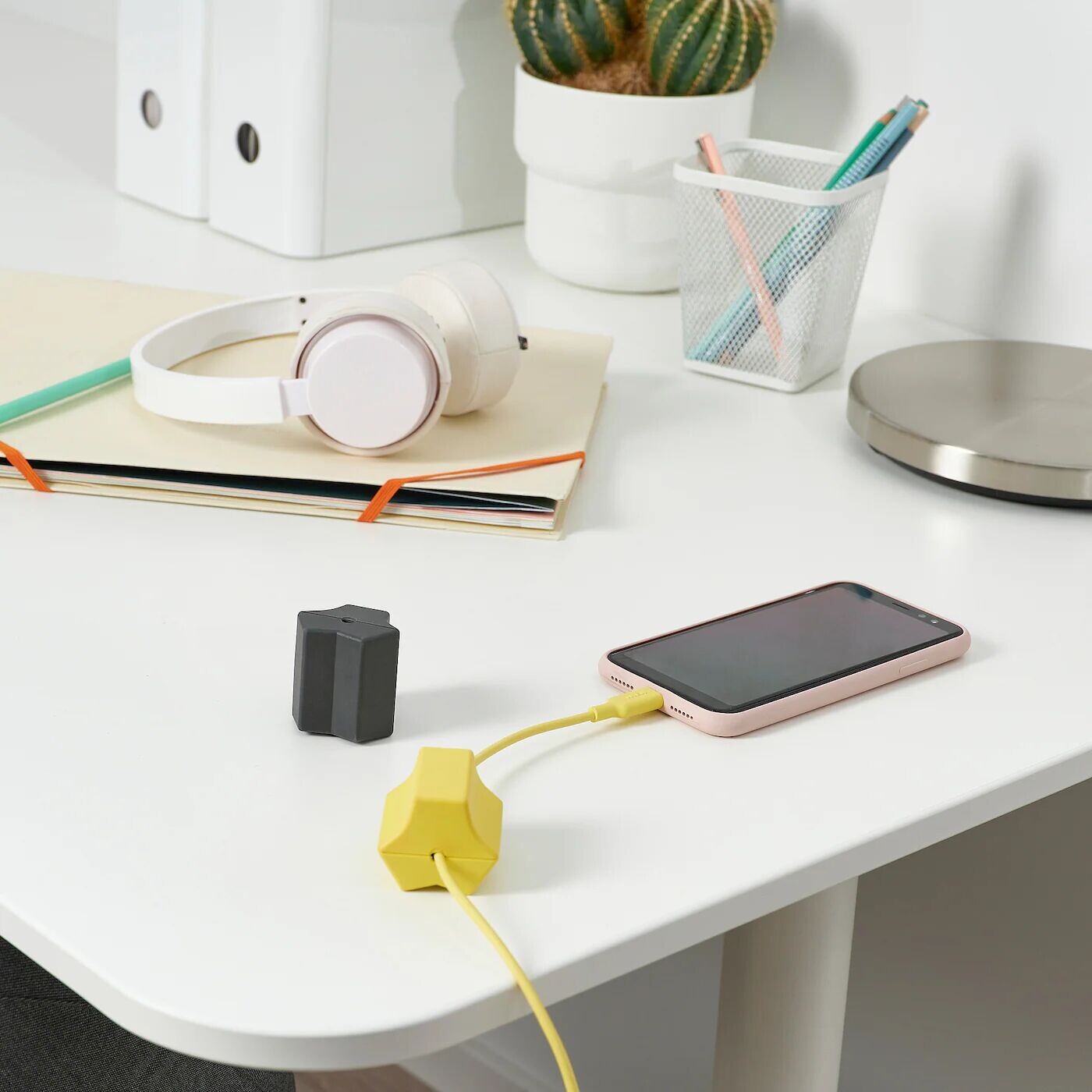 картинка USB-якорь, 2 шт., черный/желтый, HAVSKÅL IKEA от магазина Одежда+