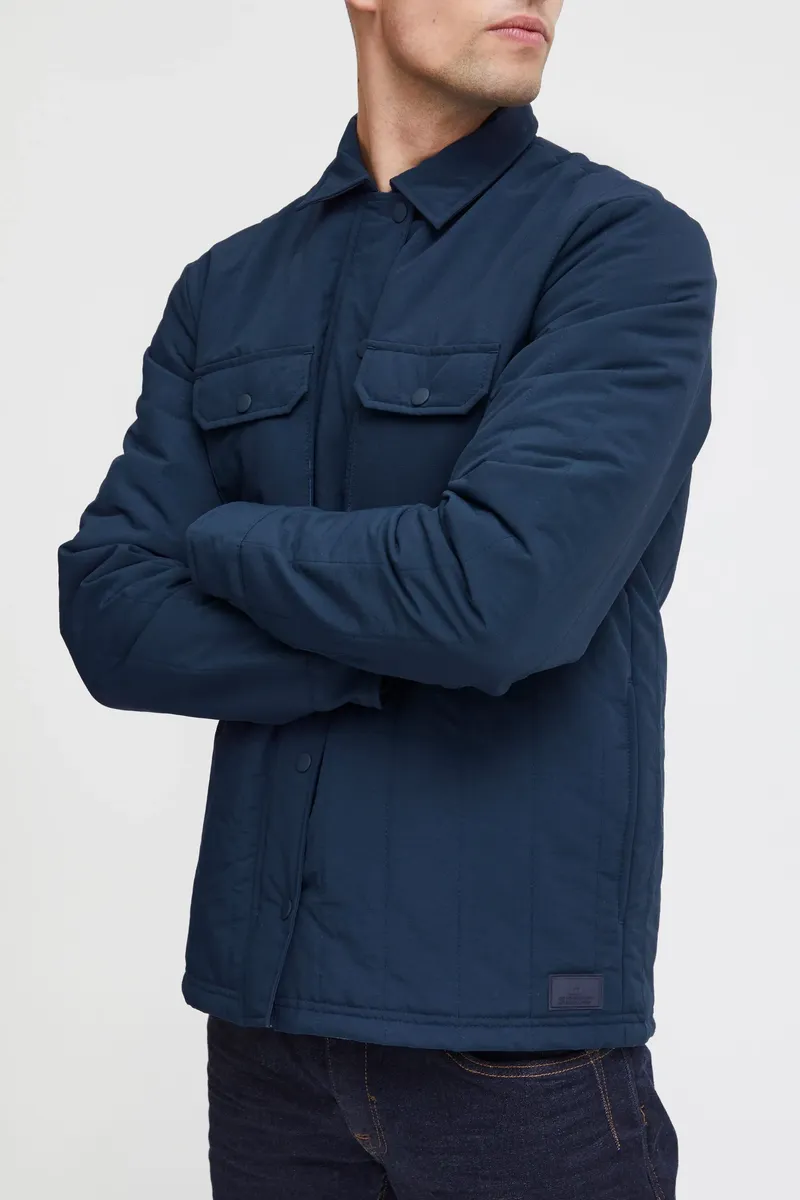 картинка Куртка-рубашка из смесового материала "BLEND BHJacket", цвет Dress Blues от магазина Одежда+