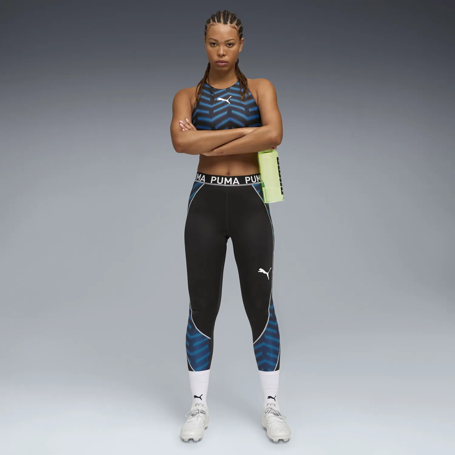 картинка Женские плотные леггинсы Strong Tight Puma, Negro от магазина Одежда+