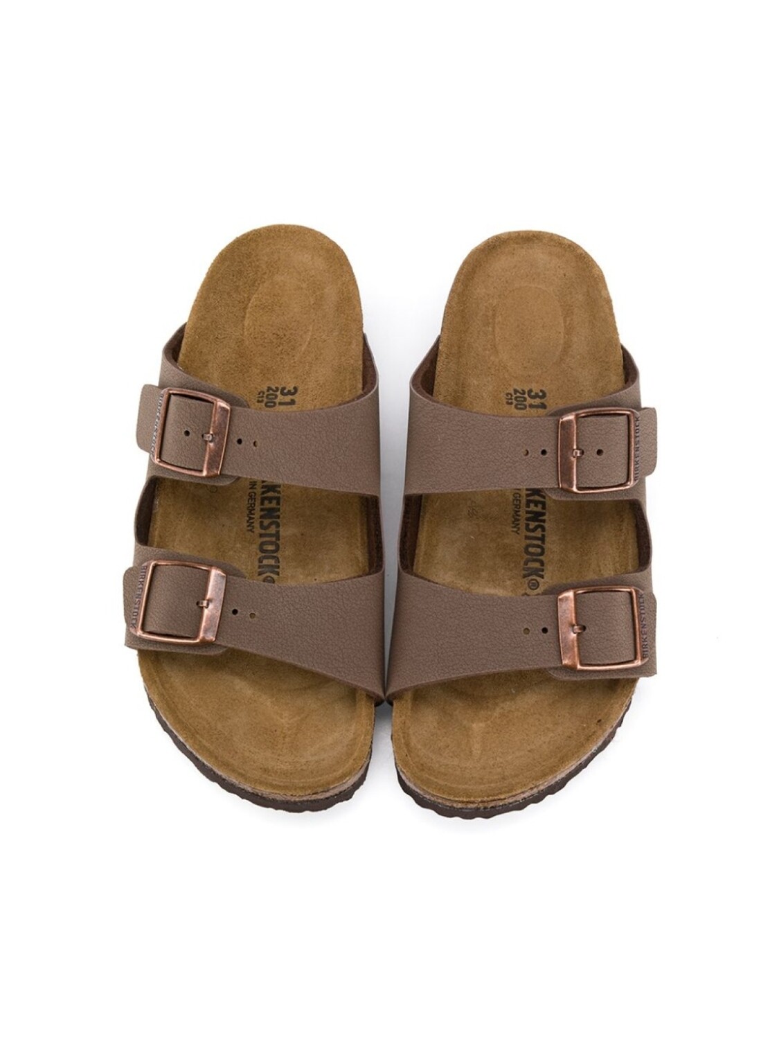 картинка Birkenstock сандалии Cork, коричневый от магазина Одежда+