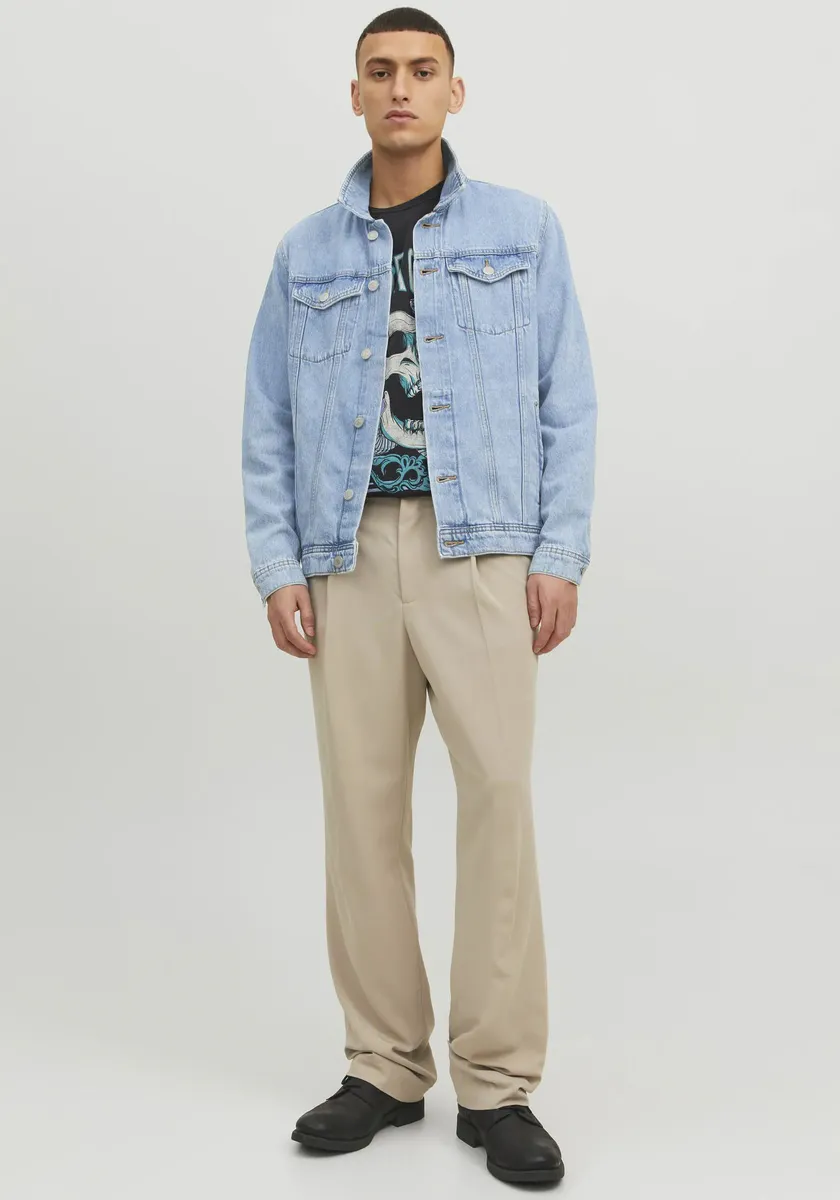 картинка Джинсовая куртка Jack & Jones "JJIJEAN JJJACKET MF 023", синий от магазина Одежда+