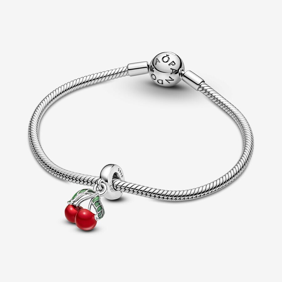 картинка Шарм-подвеска "Асимметричная вишня" Pandora Moments от магазина Одежда+