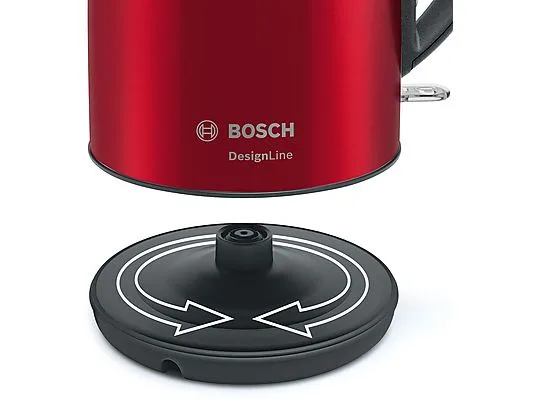 картинка Чайник Bosch TWK 3 P424, красный / серый от магазина Одежда+
