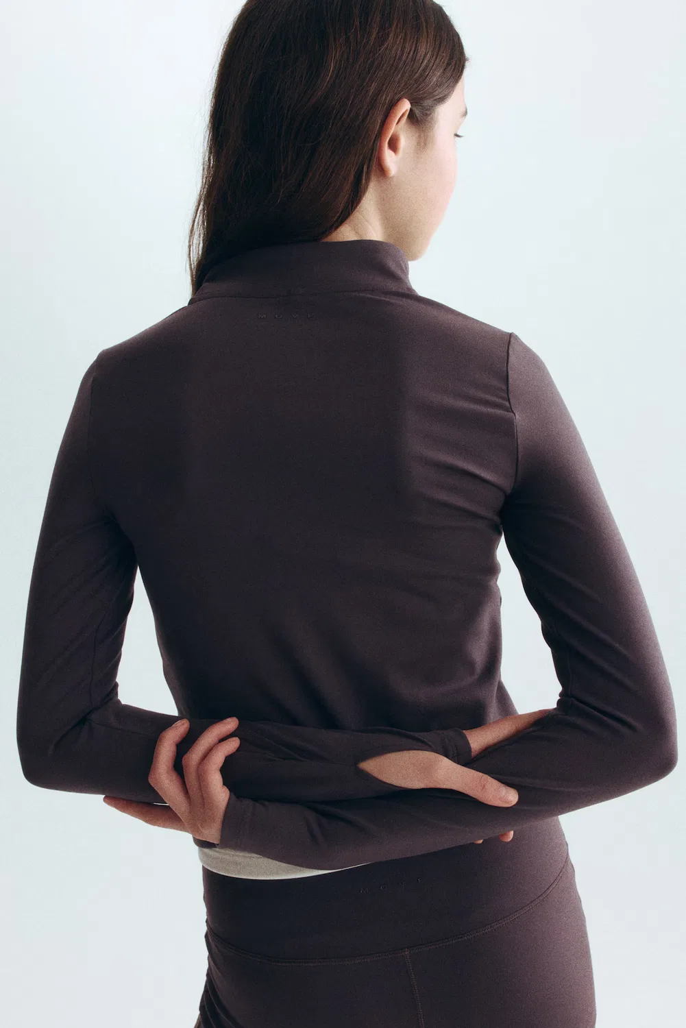 картинка Спортивная куртка с мягкой подкладкой H&M, Aubergine от магазина Одежда+