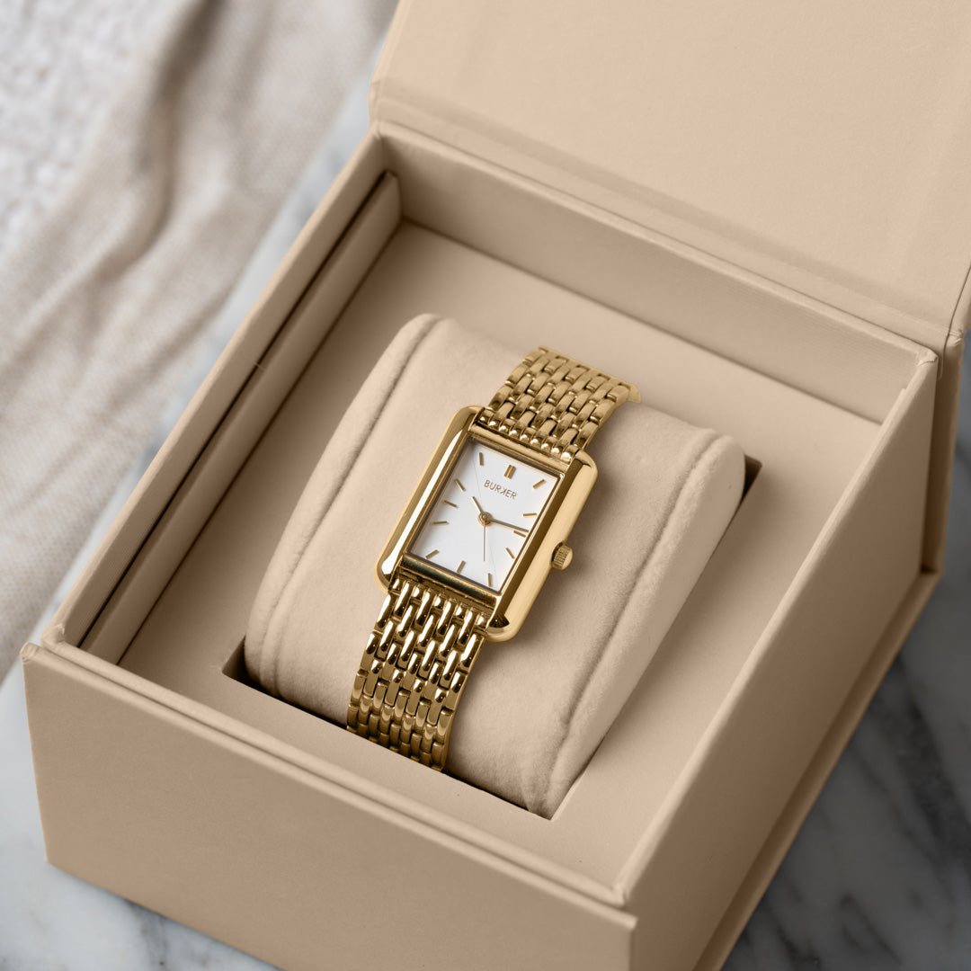 картинка Часы Olivia Gold White от магазина Одежда+