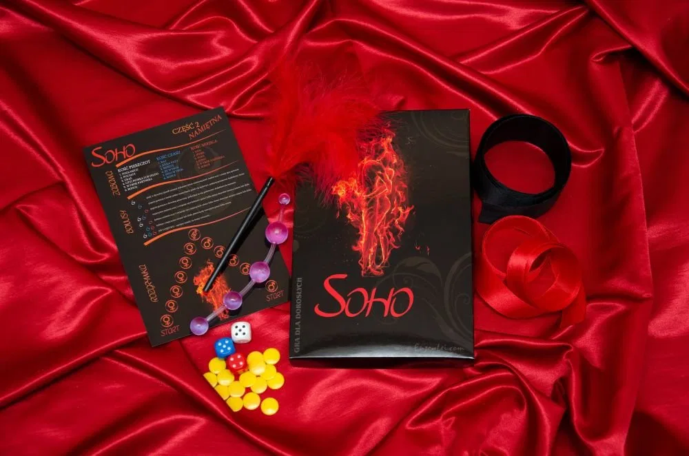 картинка Настольная игра для пар Soho 18+, EnjoyLei от магазина Одежда+