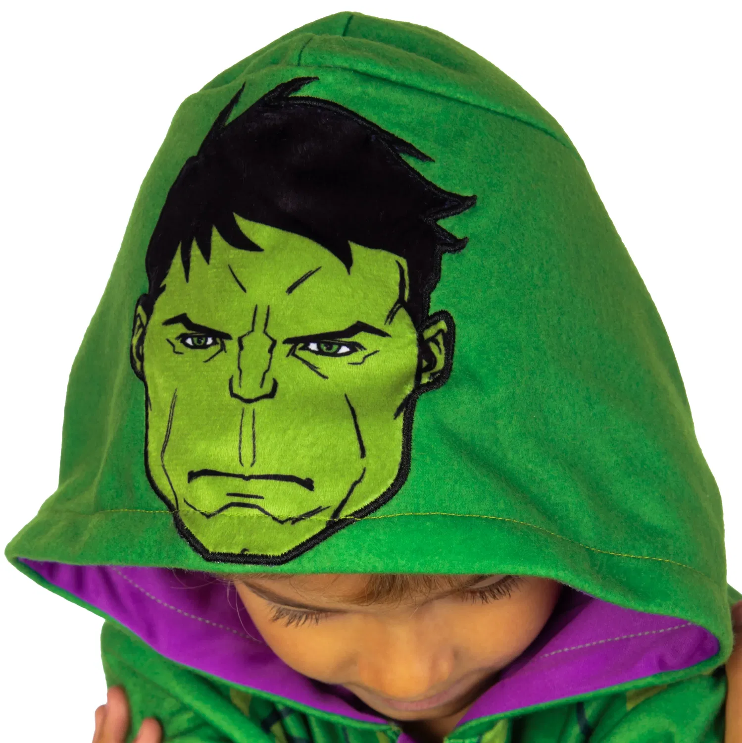 картинка Пижама-комбинезон Hulk Marvel, зеленый от магазина Одежда+