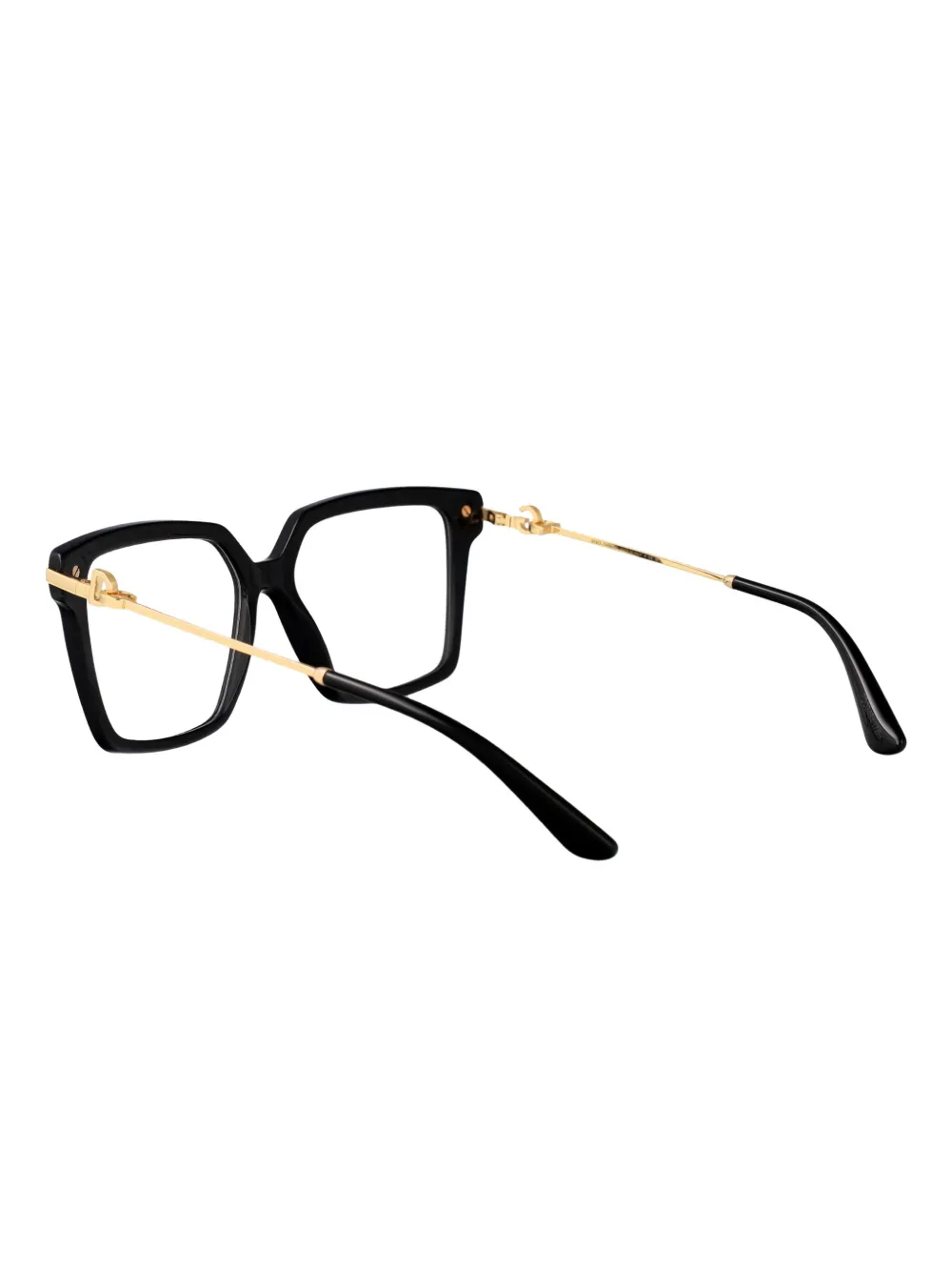 картинка Очки в квадратной оправе Dolce & Gabbana Eyewear, черный от магазина Одежда+