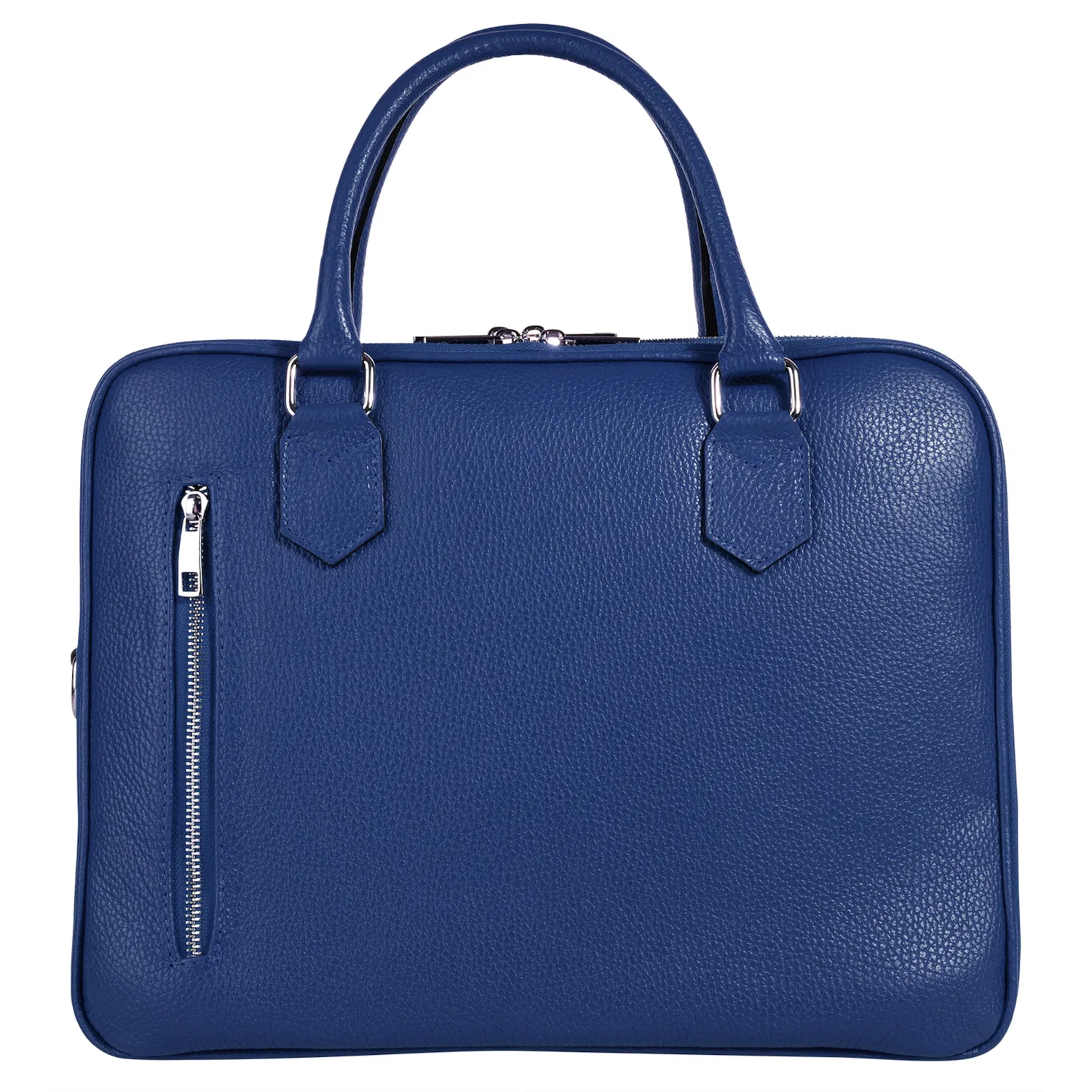 картинка Женский портфель из натуральной кожи Cluty, Blue от магазина Одежда+