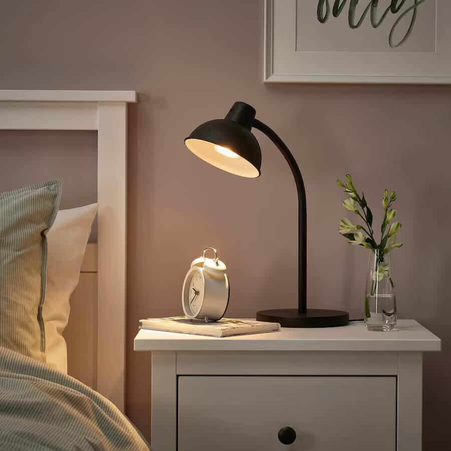 картинка Рабочая лампа Ikea Skurup, черный от магазина Одежда+