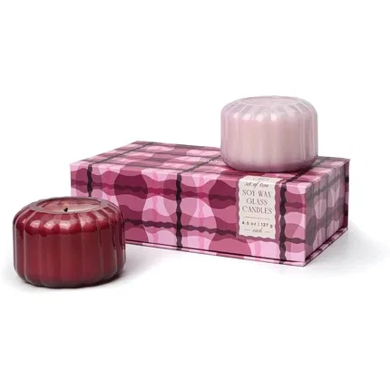 картинка Набор свечей Ripple Range Berry, Paddywax от магазина Одежда+
