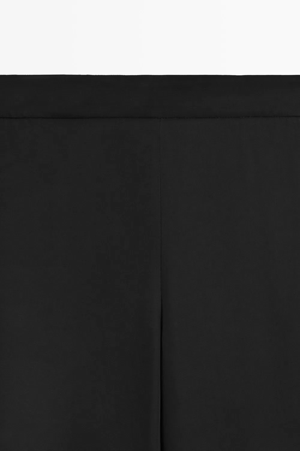 картинка Брюки Massimo Dutti Straight-Leg Flowing, черный от магазина Одежда+