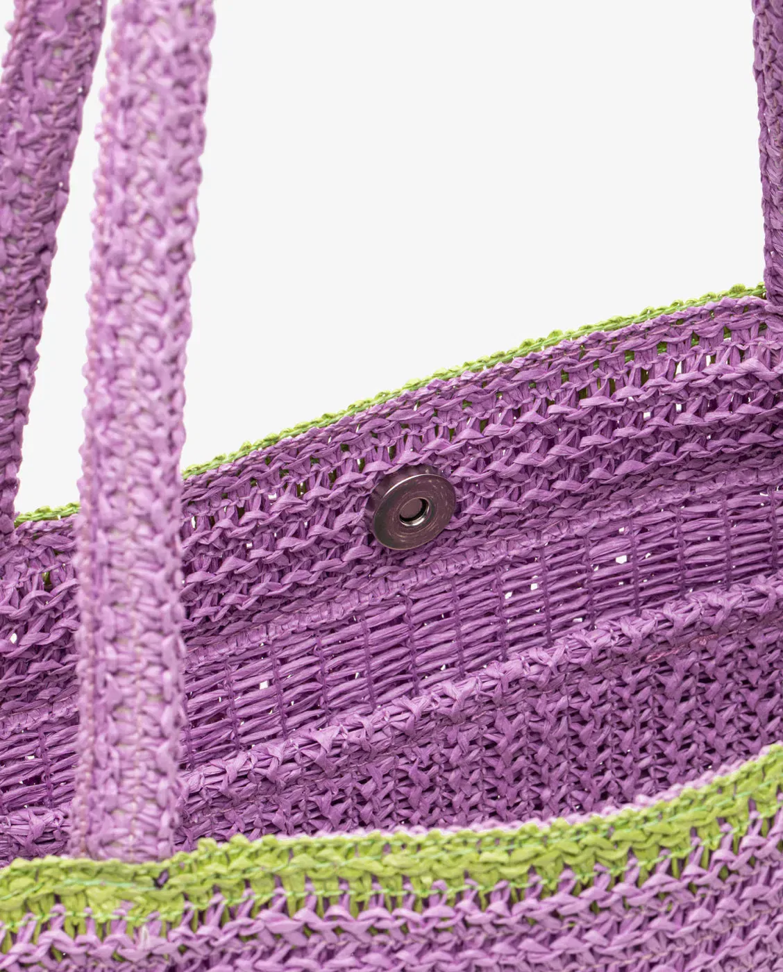 картинка Женская сумка для пляжа с бахромой Kalk, Morado от магазина Одежда+