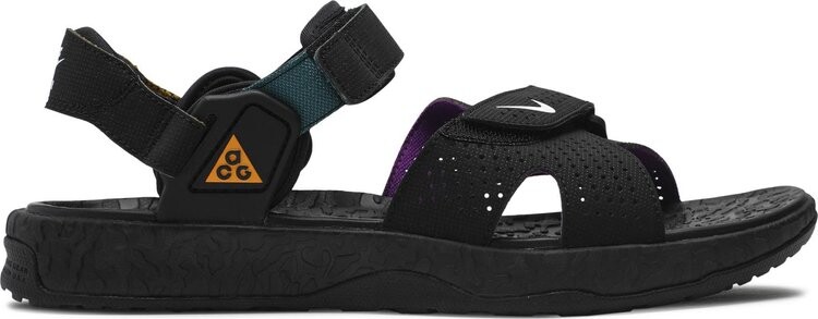 картинка Сандалии Nike ACG Air Deschutz 'Black Vivid Purple', черный от магазина Одежда+