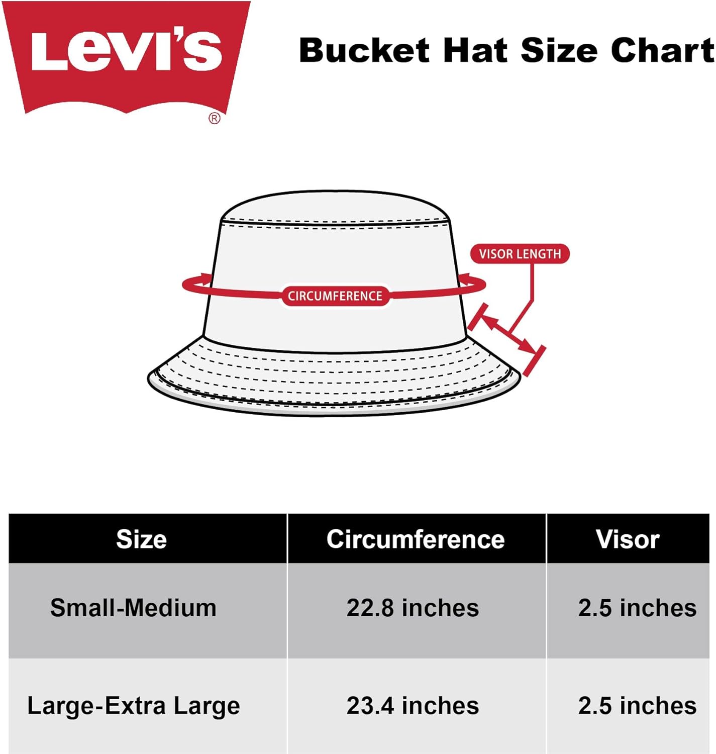 картинка Двусторонняя панама Levi's, красная/темно-синяя от магазина Одежда+