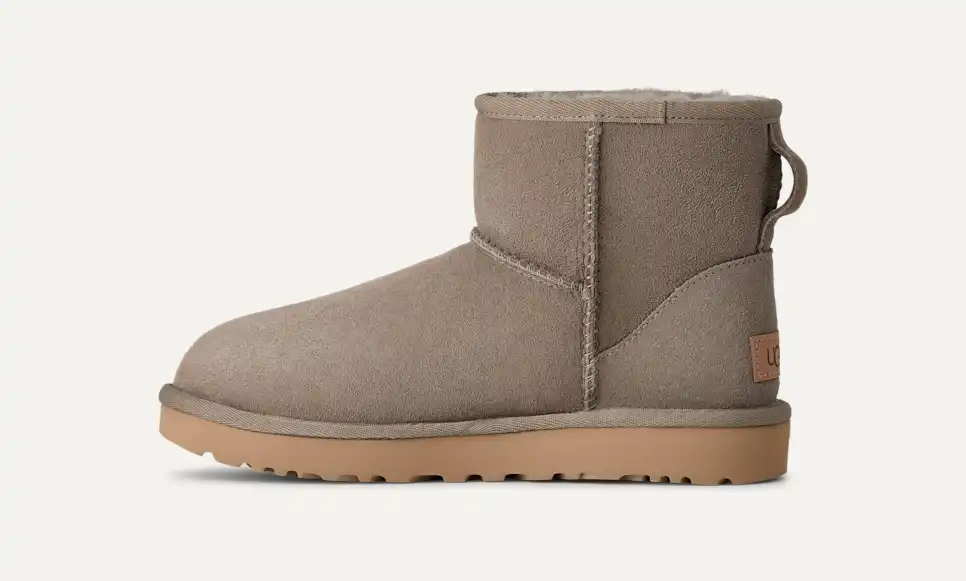 картинка Угги UGG Classic Mini II Boot, серый от магазина Одежда+