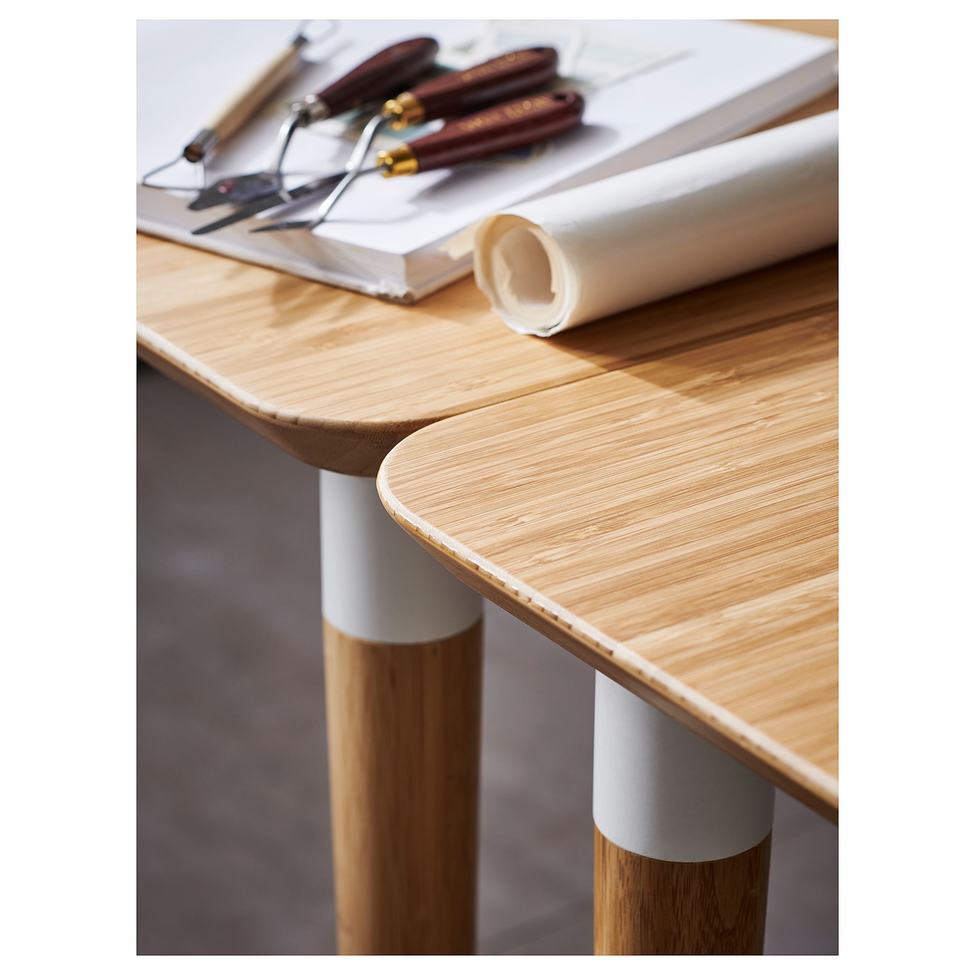 картинка Ножка стола HILVER IKEA, 70 см, бамбук от магазина Одежда+