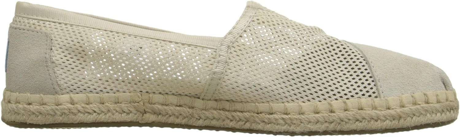 картинка Женские эспадрильи на плоской подошве Alpargata Cloudbound TOMS, Natural Mesh от магазина Одежда+