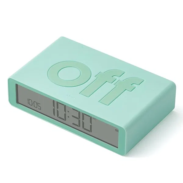 картинка Будильник двусторонний Lexon Flip Classic, Мятный от магазина Одежда+