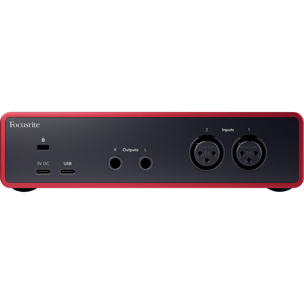 картинка Аудиоинтерфейс Focusrite Scarlett 2i2 USB-C (4-го поколения) от магазина Одежда+