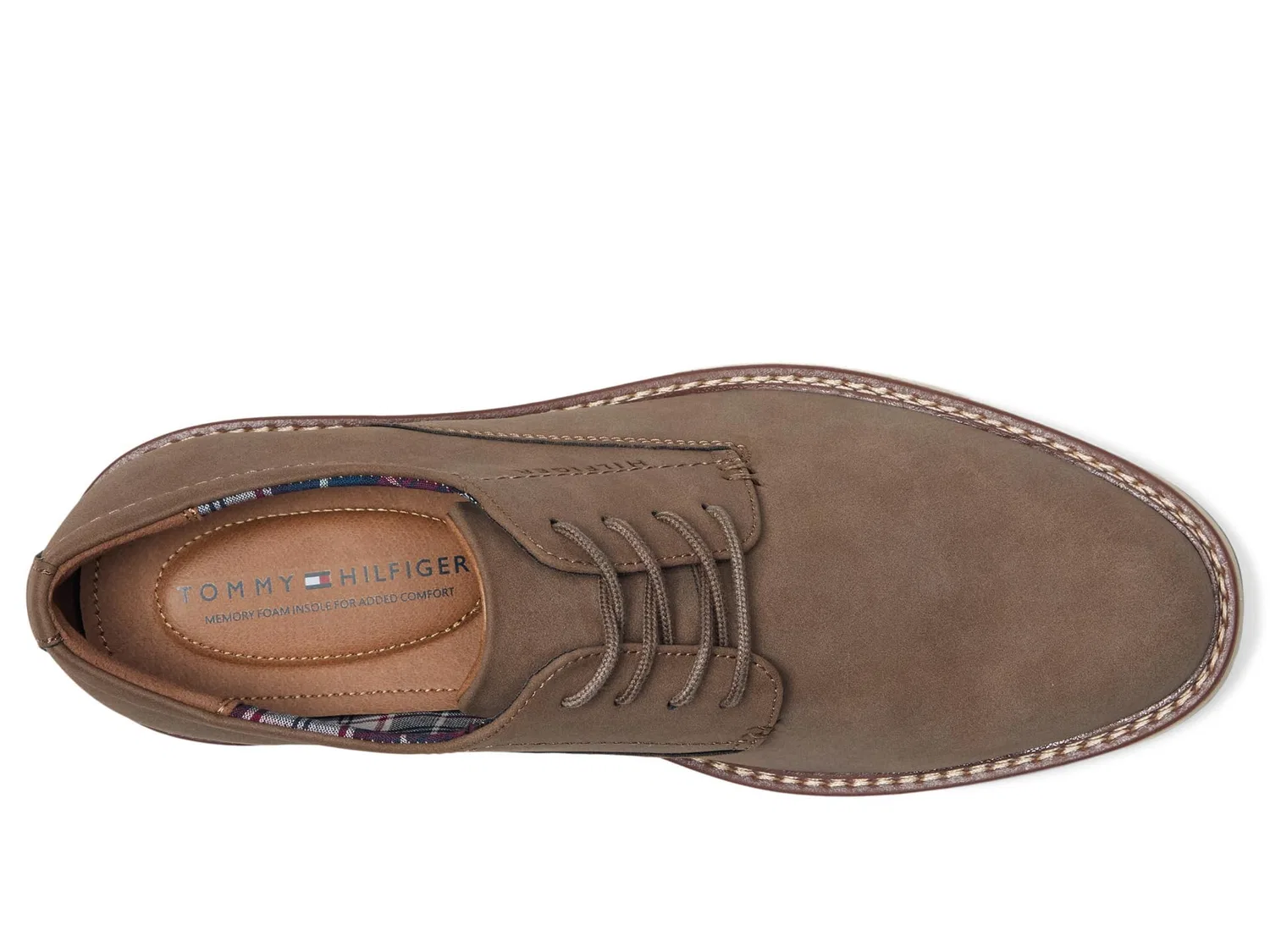 картинка Мужские оксфорды на шнуровке Hiday Tommy Hilfiger, Taupe от магазина Одежда+