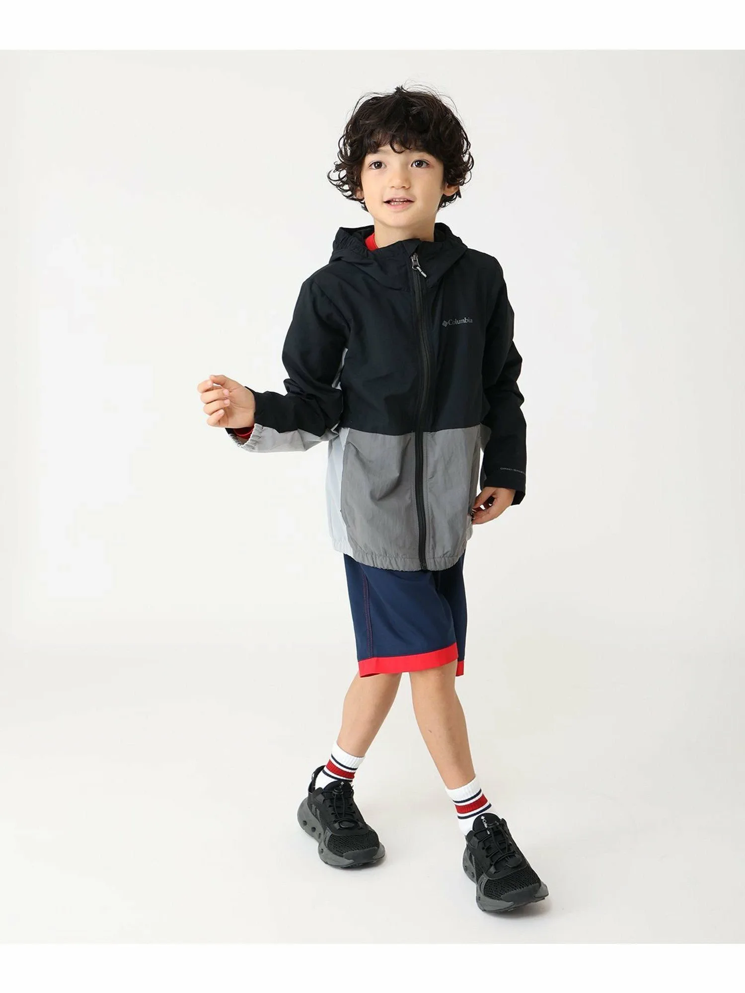 картинка Ветровка Columbia/Kids/Tarver Trail/Columbia, Black [002001] от магазина Одежда+