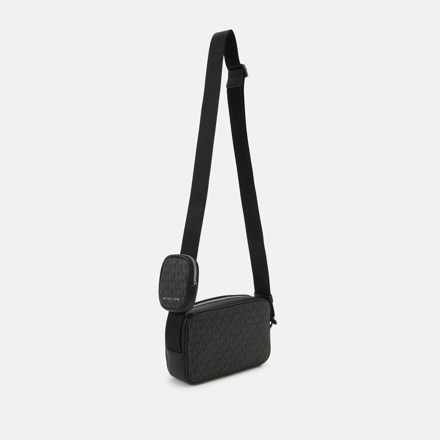 картинка Сумка Michael Kors Camera Bag Pouch унисекс, черный от магазина Одежда+