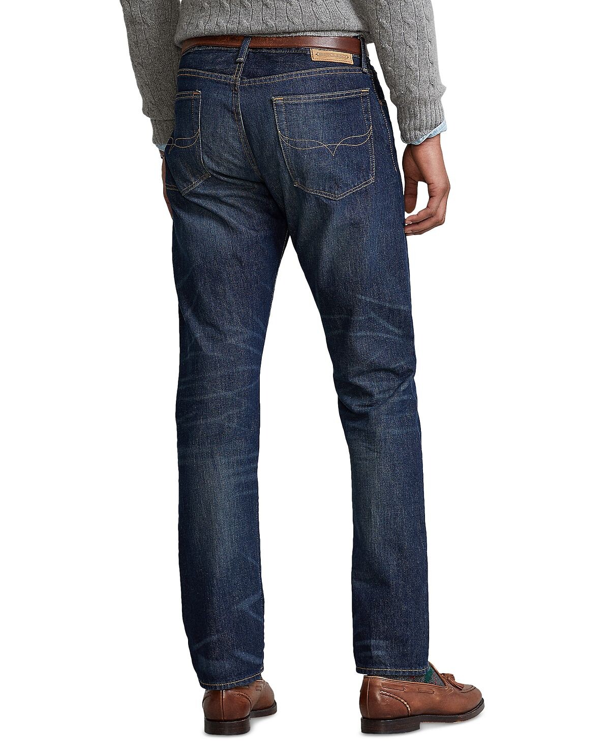 картинка Мужские прямые джинсы hampton relaxed Polo Ralph Lauren, мульти от магазина Одежда+