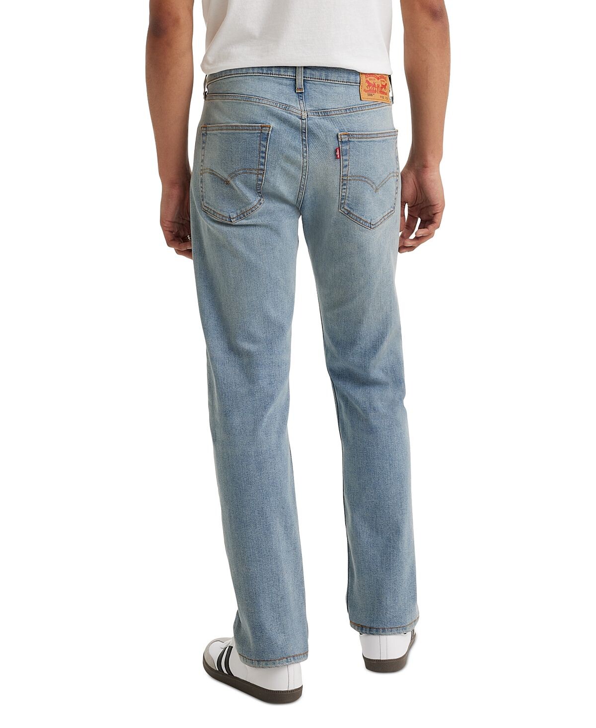 картинка Мужские джинсы Levi's 506 Comfort Straight, голубой от магазина Одежда+
