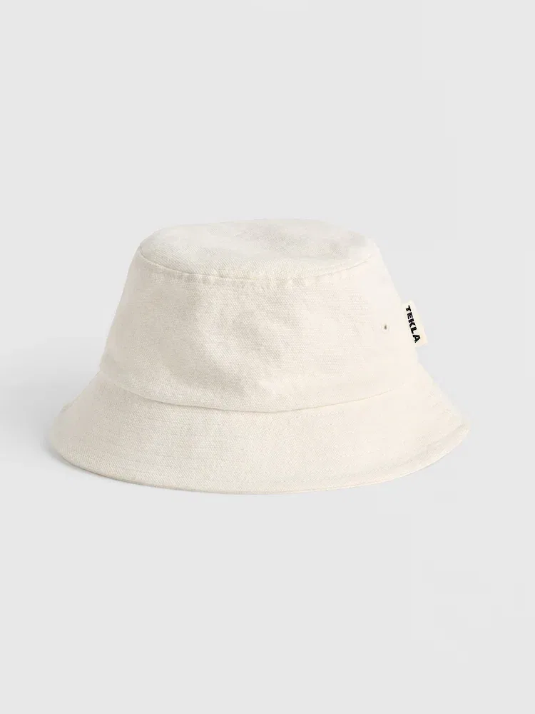 картинка Панама Bucket Hat TEKLA, Ivory от магазина Одежда+