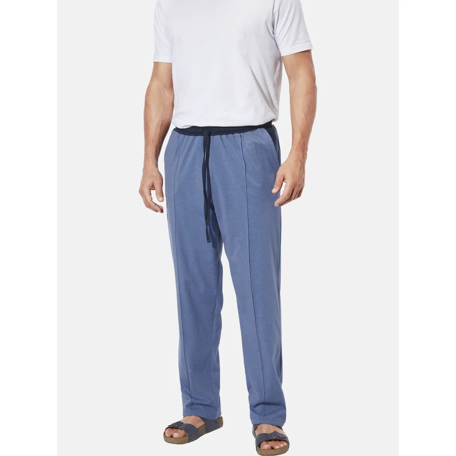 картинка Мужские пижамные брюки с эластичным поясом Qormar Babista, Blue от магазина Одежда+