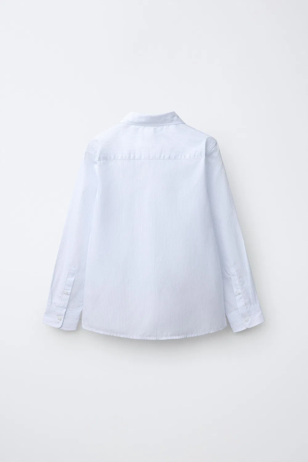картинка Рубашка в полоску ZARA, Sky blue от магазина Одежда+