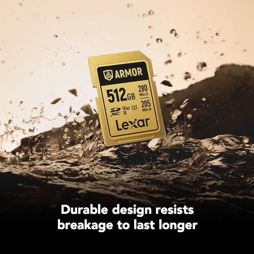 картинка Карта памяти Lexar 512GB ARMOR GOLD UHS-II SDXC от магазина Одежда+