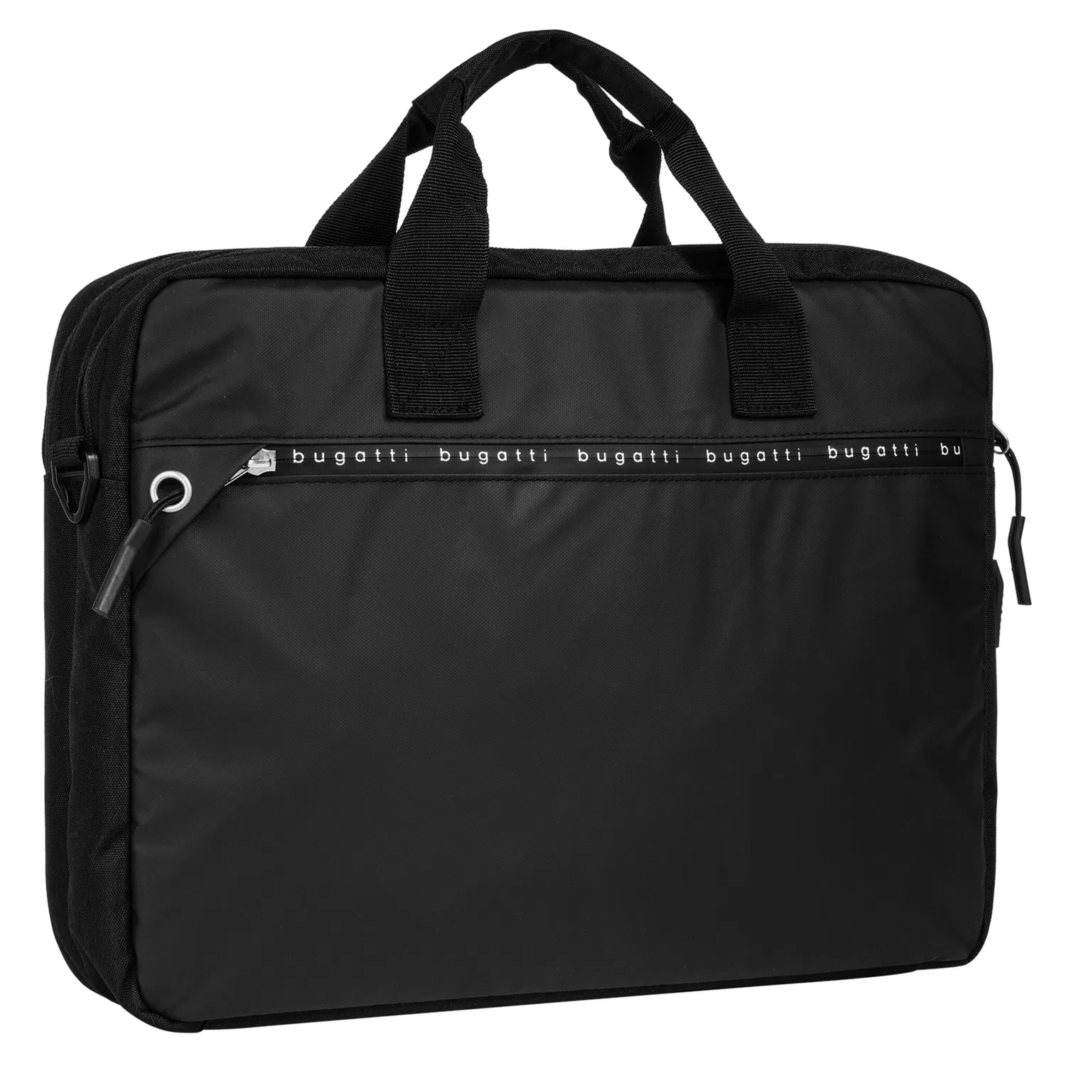 картинка Портфель деловой с двумя отделениями bugatti, Black от магазина Одежда+