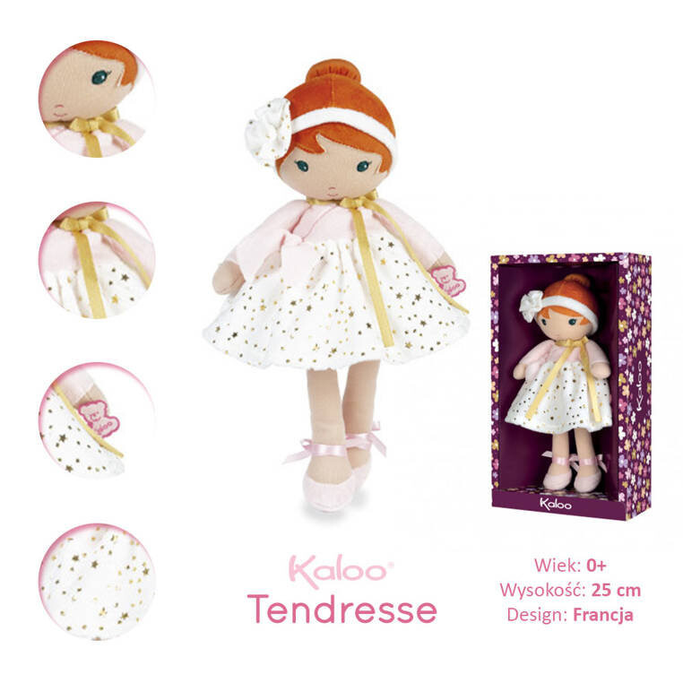 картинка Кукла Kaloo Valentine 25 см в коробке Tendresse от магазина Одежда+