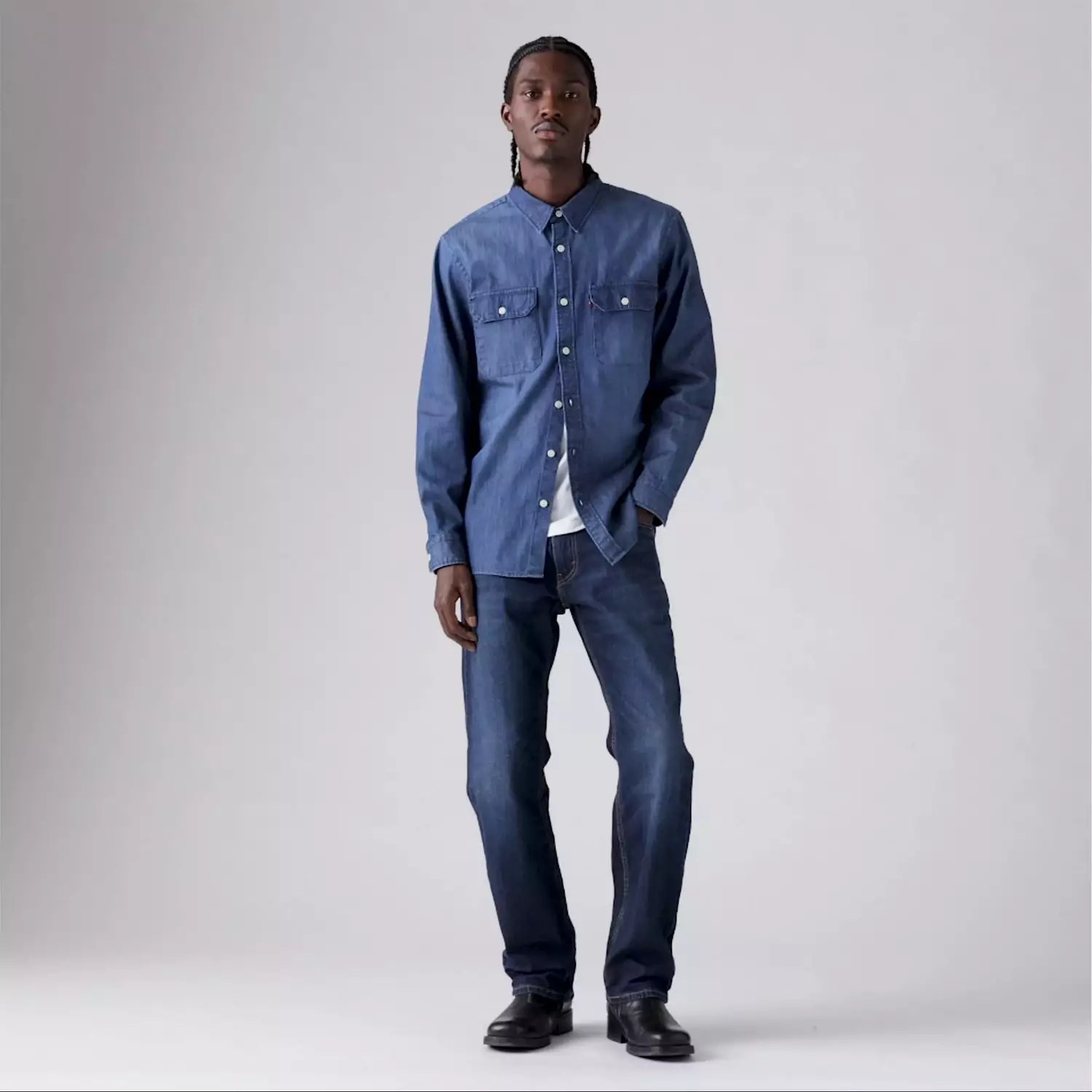 картинка Мужские джинсы Levi's 559 Relaxed Straight, синий от магазина Одежда+