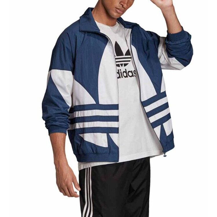 картинка Куртка Adidas Originals Big Trefoil, синий от магазина Одежда+
