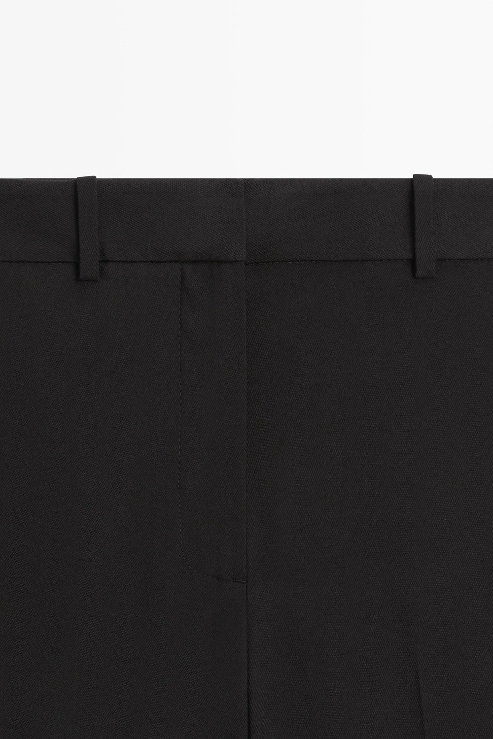 картинка Брюки Massimo Dutti Flowing Straight-Leg, черный от магазина Одежда+