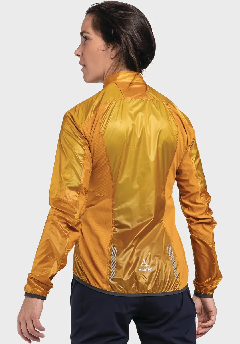 картинка Уличная куртка Schöffel "Jacket Gaiole L", без капюшона, желтый от магазина Одежда+